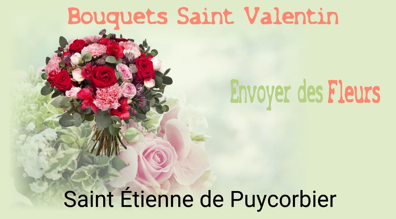 Roses de Saint-Valentin livrées à Saint-Étienne-de-Puycorbier